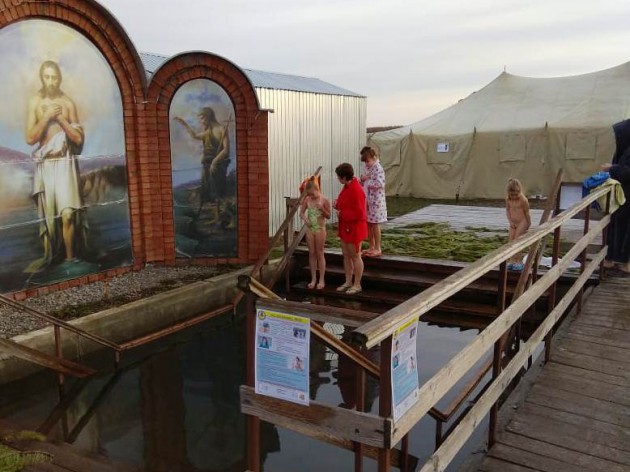 18 и 19 января 2019 года в Краснодаре прошли «крещенские купания» 