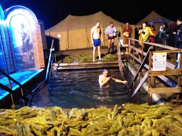 18 и 19 января 2019 года в Краснодаре прошли «крещенские купания» 