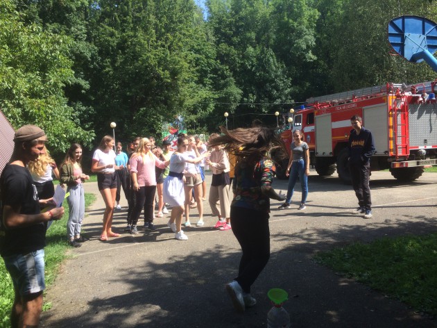 В МБУ БО «Дубрава» 23 августа 2019 года проведена комплексная пожарно-игровая программа для подростков летней тематической смены «Творческий бум»