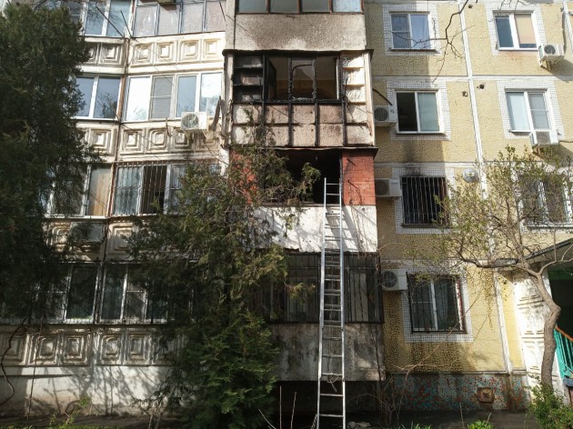 Детская шалость с огнём – причина пожара!