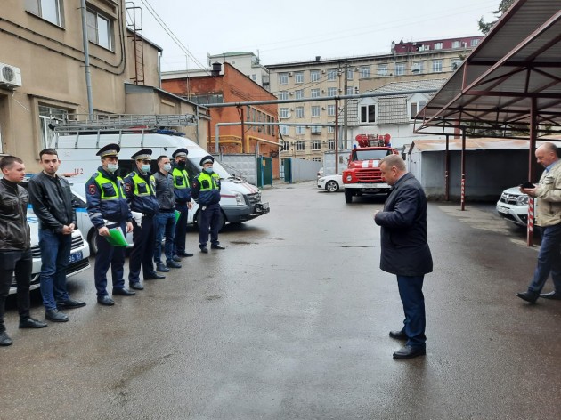 В Краснодаре начался первый этап командно-штабного учения  