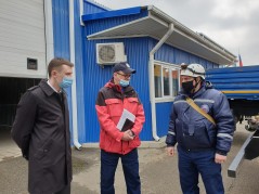 В рамках первого этапа командно-штабного учения состоялся смотр сил и средств МКУ МО г. Краснодар ПАСС «Служба спасения»