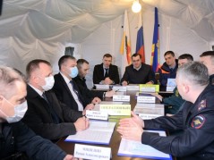 Заключительный этап командно-штабного учения