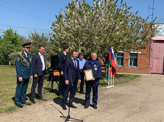На базе СПО № 3 муниципального казённого учреждения муниципального образования город Краснодар ПАСС «Служба спасения» открыто памятное место «В память о работниках пожарной охраны Кубани, погибших в годы Великой Отечественной войны