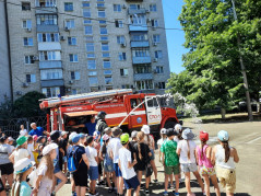 Проведён открытый урок по безопасности в профильном лагере дневного пребывания «Здоровячок» МАОУ СОШ № 5  