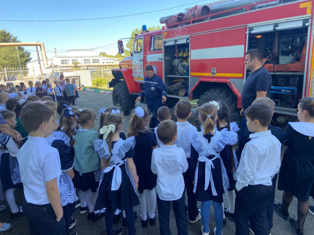 Окончание открытых уроков по основам безопасности в образовательных организациях