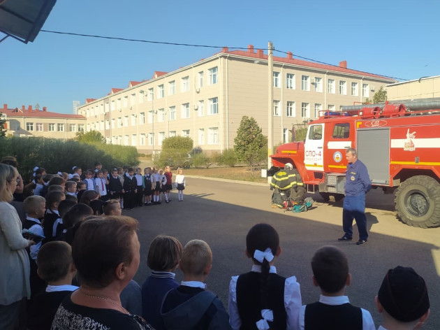 Окончание открытых уроков по основам безопасности в образовательных организациях