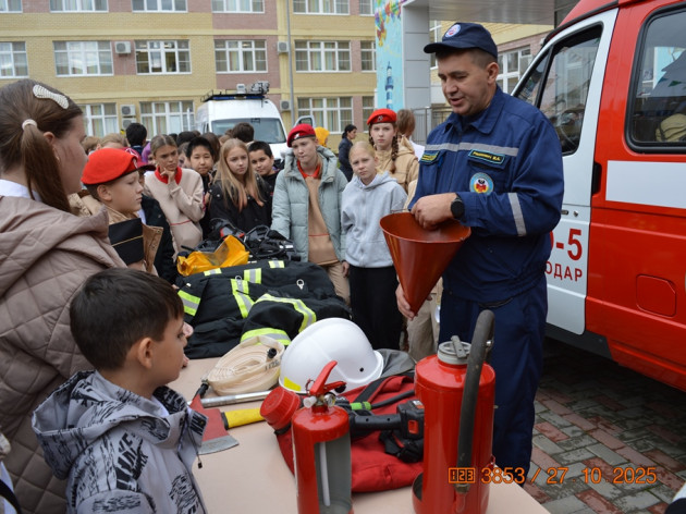 Открытый урок по основам безопасности в МАОУ СОШ № 110 им. Героя Советского Союза Н.Ф.Гастелло