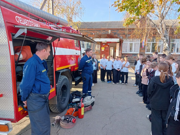 Открытый урок по основам безопасности в школе № 79 им. Героя Советского Союза Семёна Кокоры