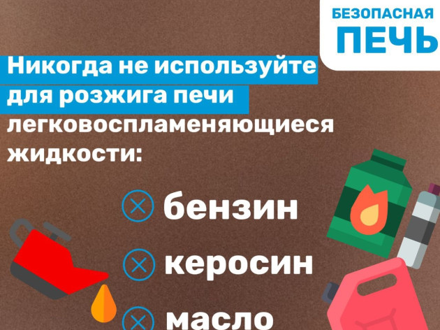 Соблюдение требований правил пожарной безопасности при эксплуатации печного оборудования