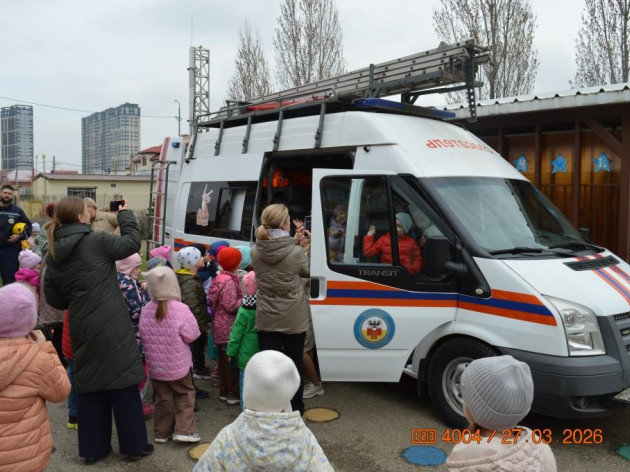 ОТКРЫТЫЙ УРОК ПО ОСНОВАМ БЕЗОПАСНОСТИ В ДЕТСКОМ САДУ № 118